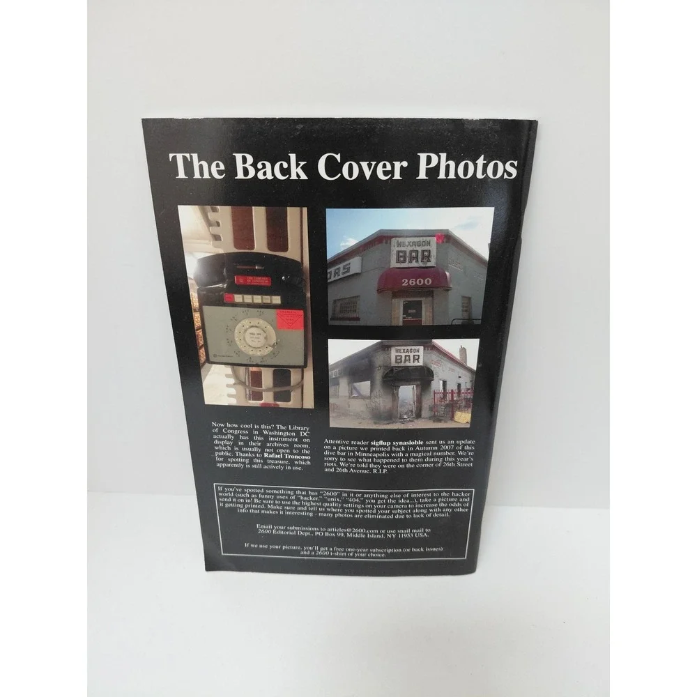 2600 The Hacker Quarterly Volume 37 Number 2 Summer 2020 Magazine Tech Cyber